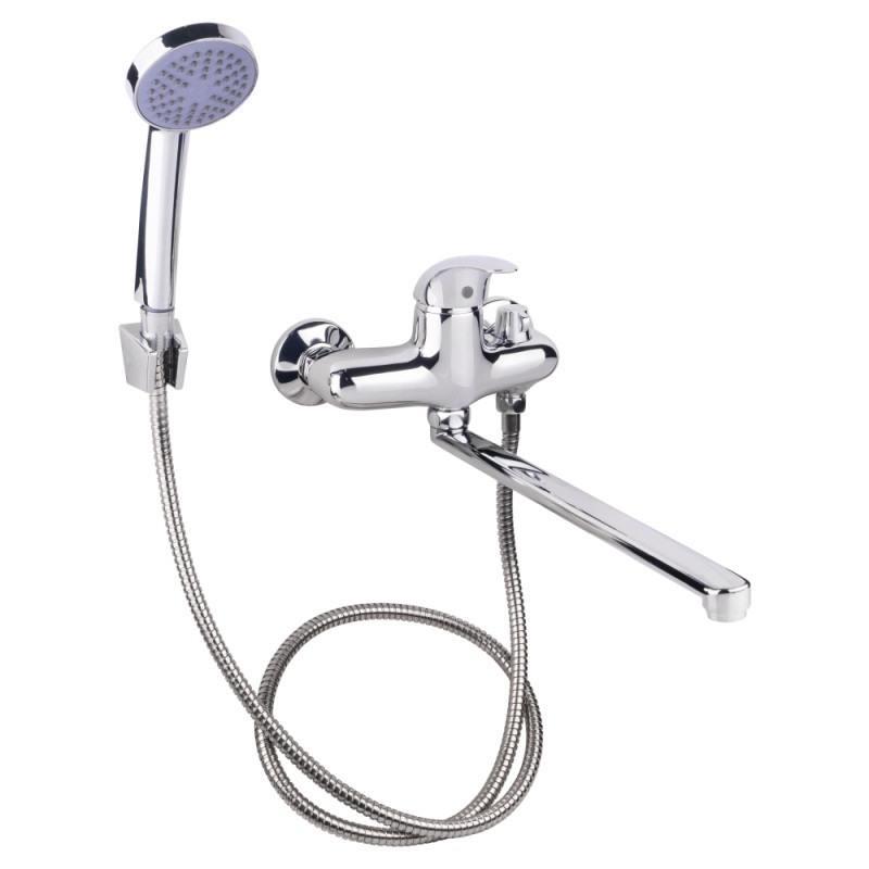 Змішувач для ванни Lidz 0051 з поворотним виливом k40